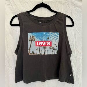Women’s Levi’s cropped tank top size XL